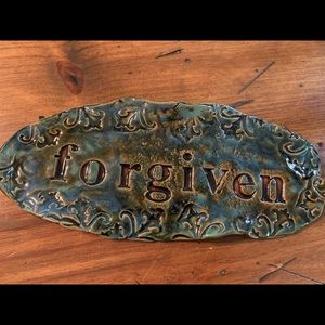 Beautiful “Forgiven” wall art